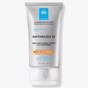 La roche-posay anthelios 50 day anti-aging primer with sunscreen.